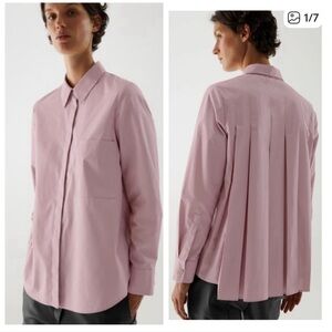 COS Mauve Button-Up Shirt